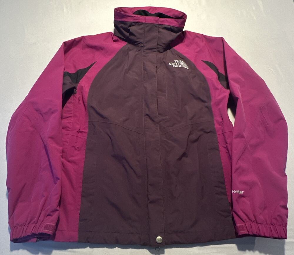 The North Face Womens Medium Hyvent Jacket Boundary Triclimate Purple Shell Only